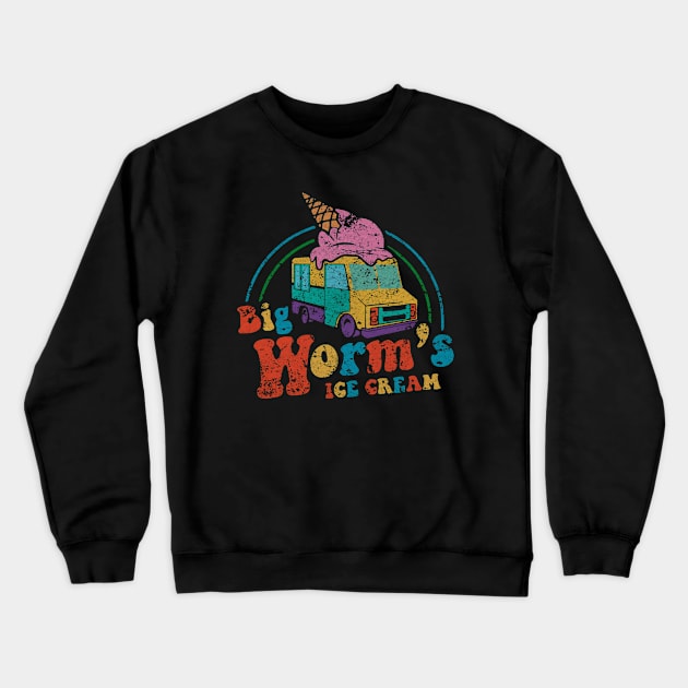 Big Worm's Ice Cream Vintage Crewneck Sweatshirt by RASRAP